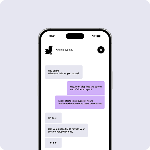 White Glove onboarding and support